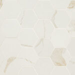 Eden Calacatta Sheet 3x3 Hex Matte