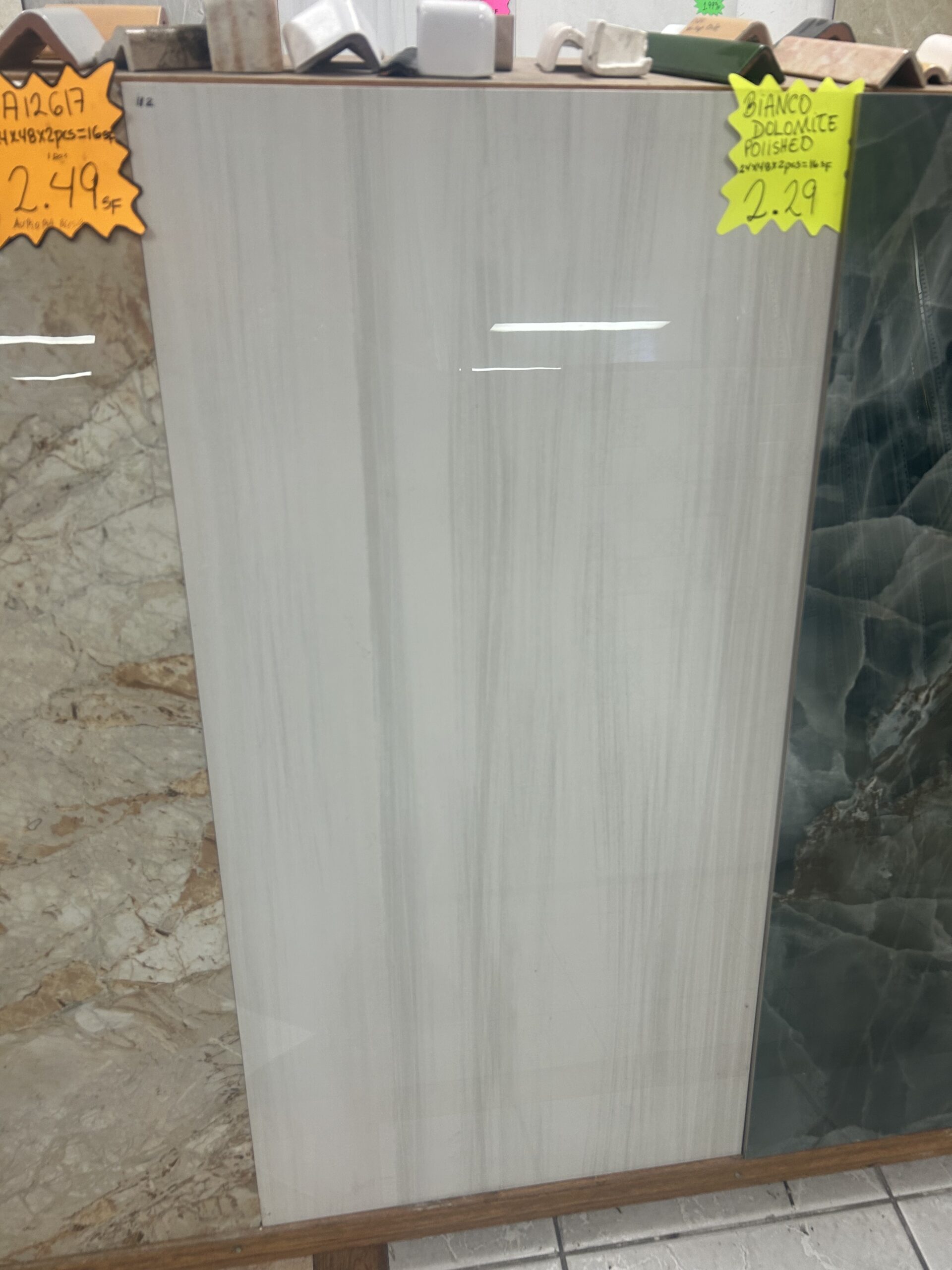 Bianco Dolomite 24x48 Polished - Image 2