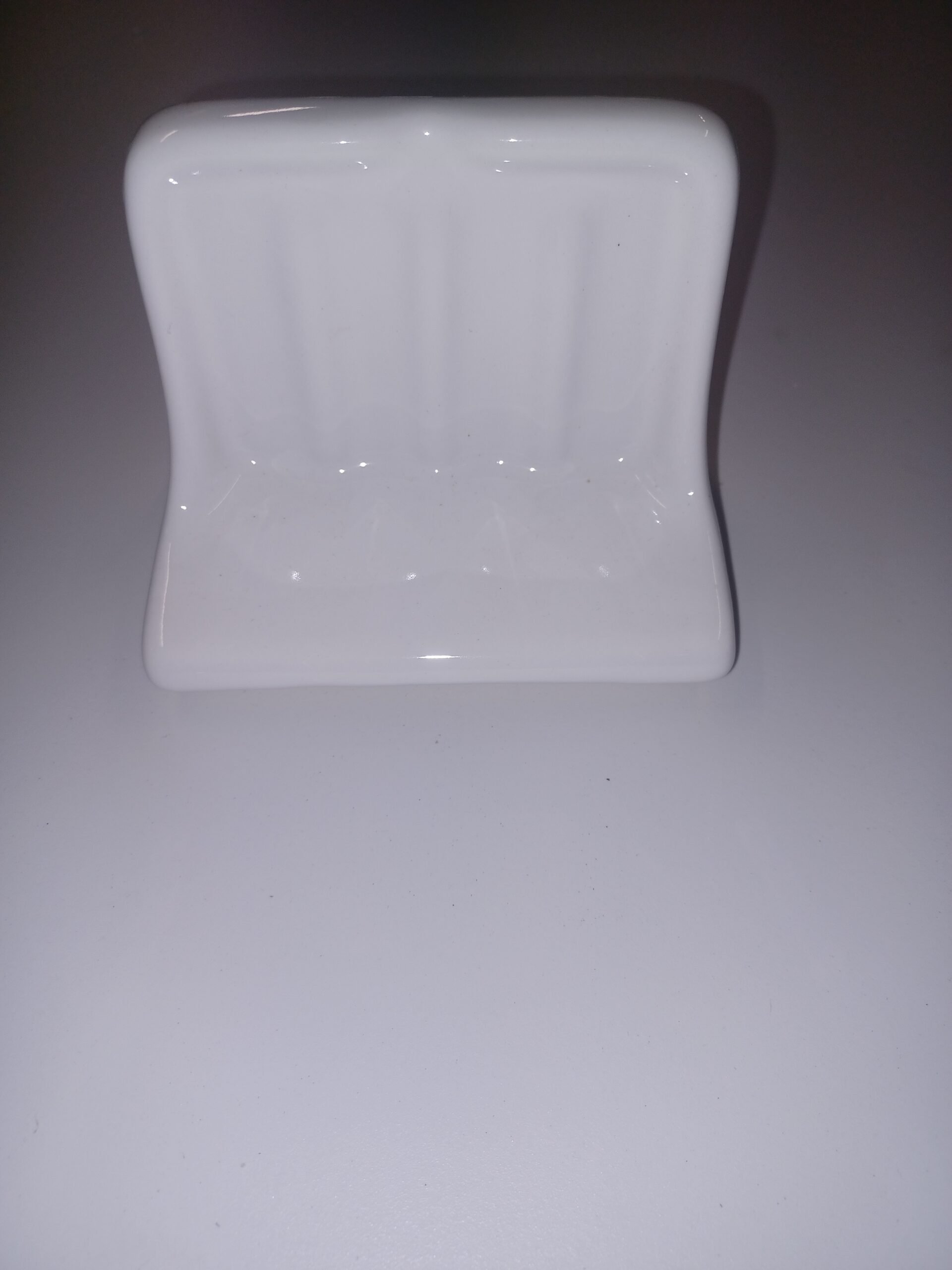 Vanity Soap Dish White - Image 3