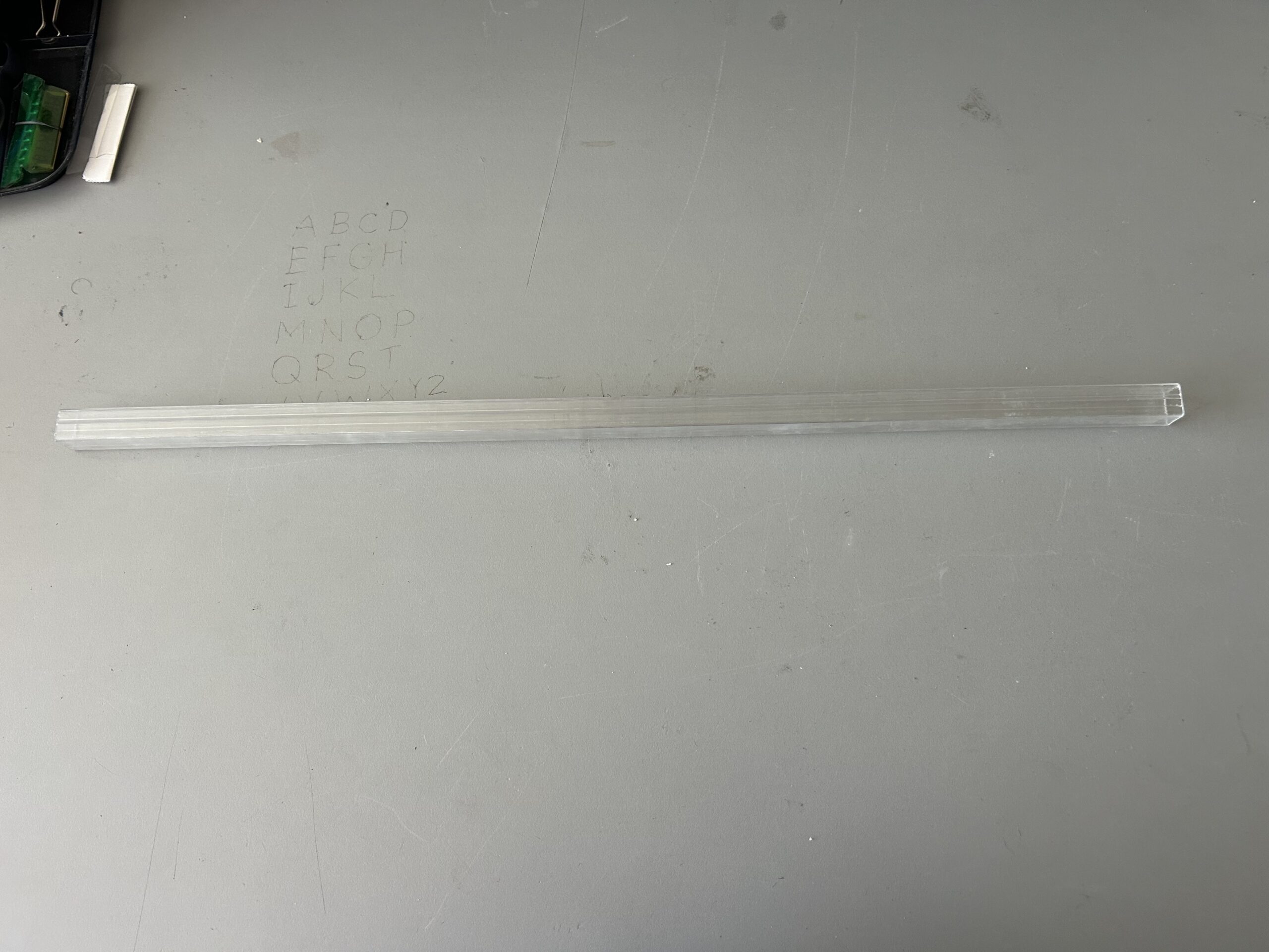 Towel Bar Clear