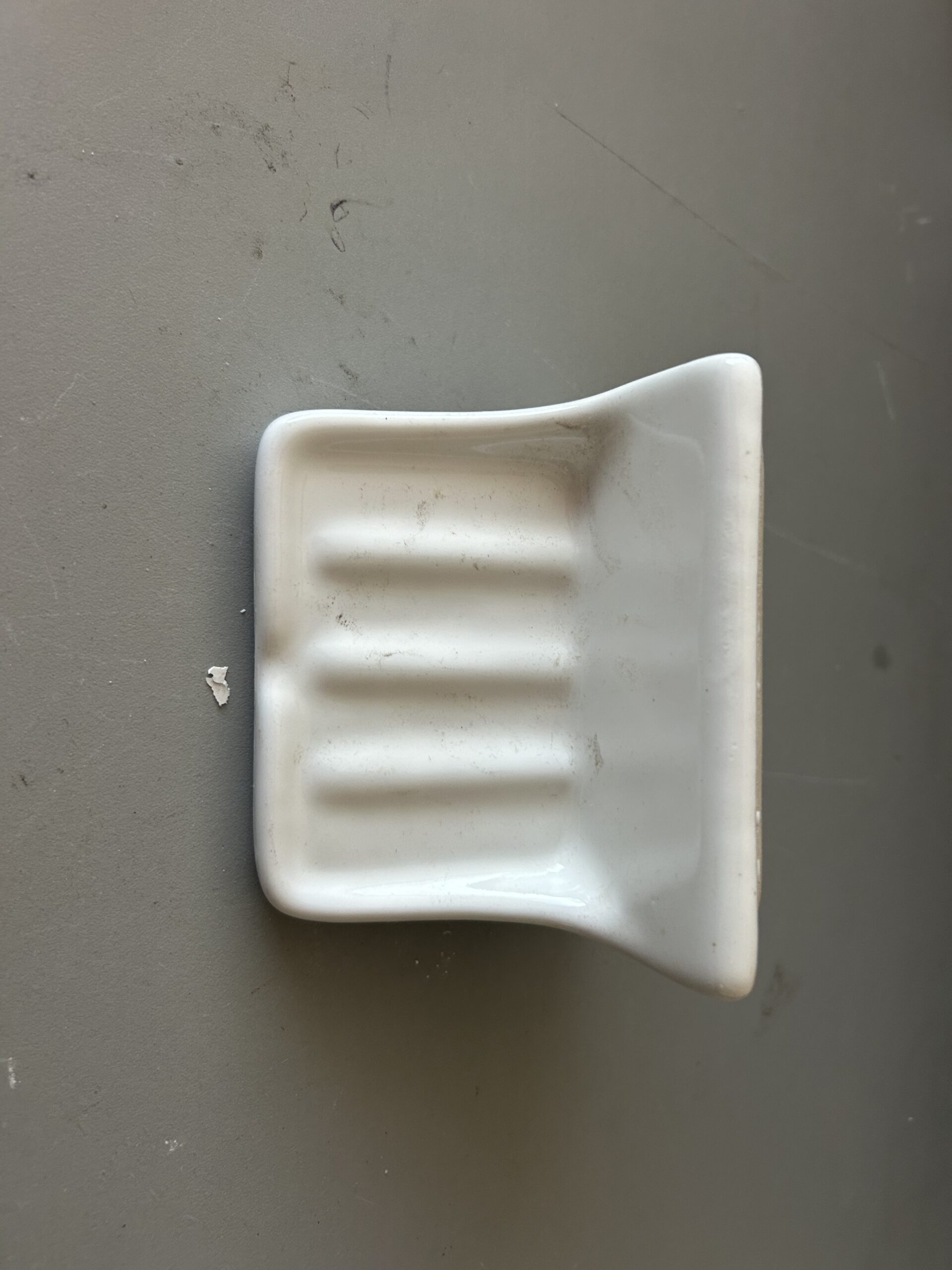 Vanity Soap Dish White